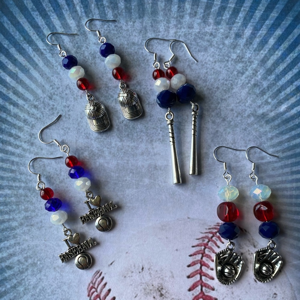 Handcrafted! Support your favorite baseball team! Phillies!!